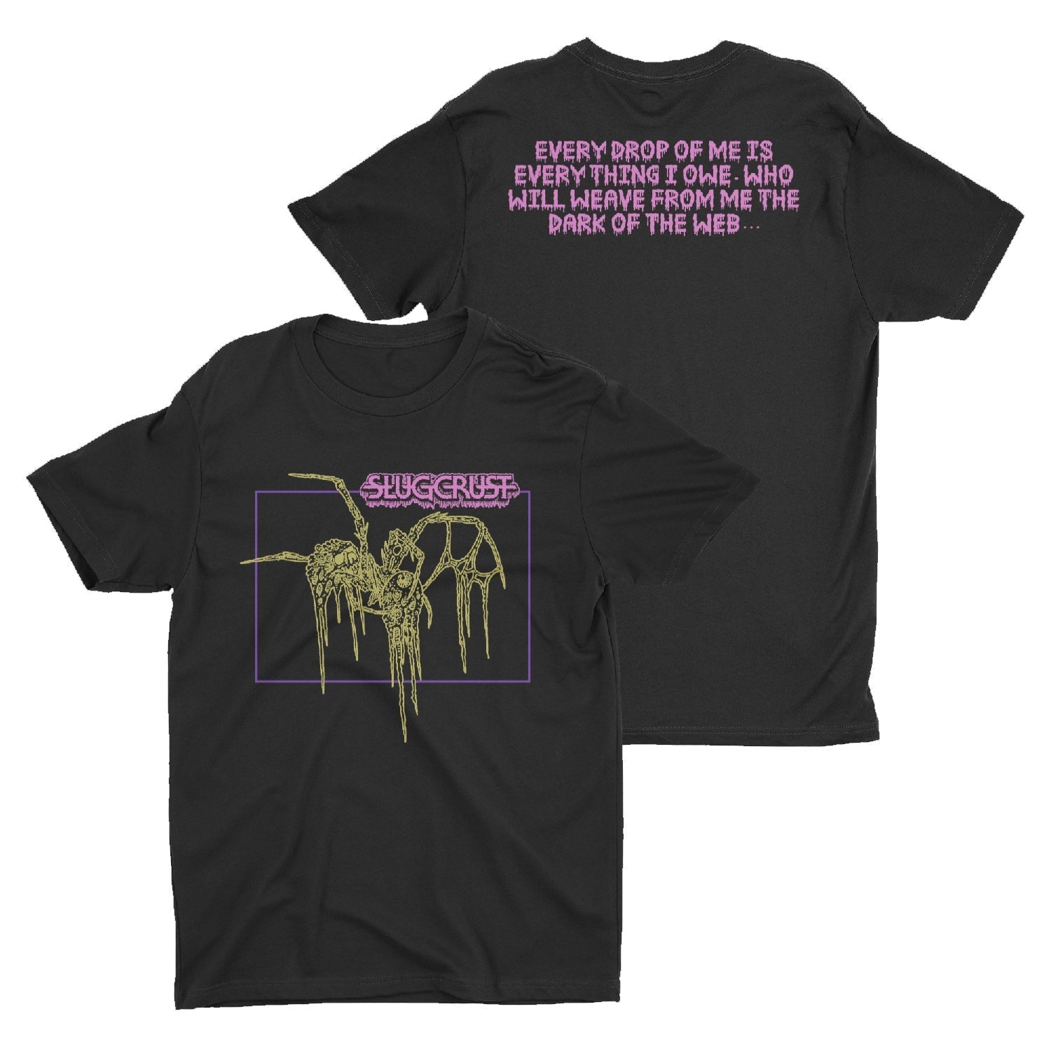 Slugcrust - Arachno Mariticide t-shirt Hoodie, Sweatshirt | CoreVibeTees.com (Image 1)