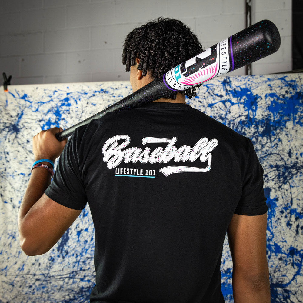 Splatter Tee - Black/White Hoodie, Sweatshirt | CoreVibeTees.com (Image 4)