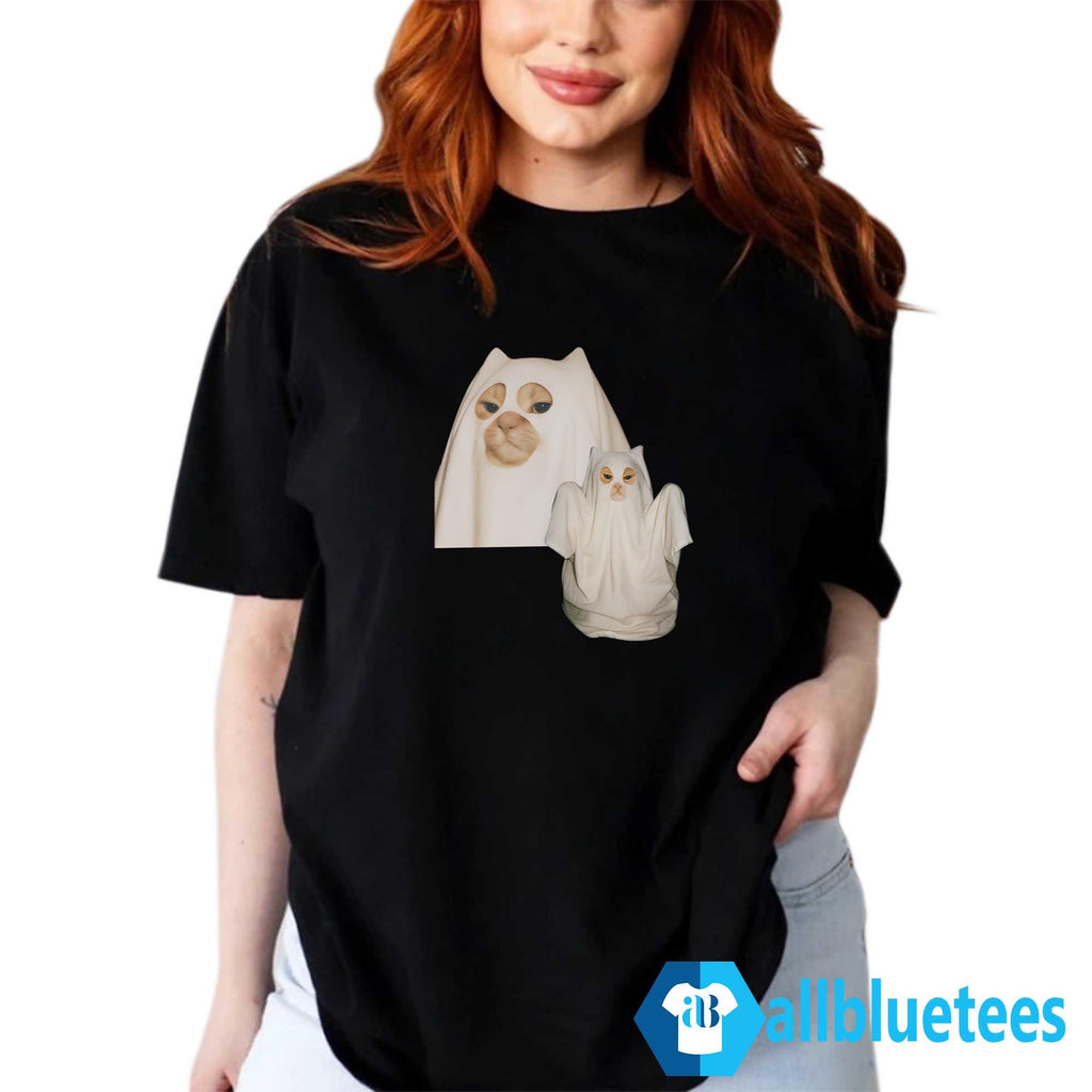 Spooky Cat Halloween Shirt