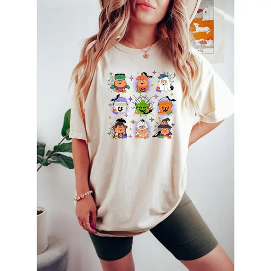 Spooky Nuggets Meal Bucket Shirt, Halloween Chicken Nuggets, Funny Halloween T-Shirt, Trendy Halloween, Spooky Season