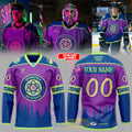 Springfield Thunderbirds Ice-🍩-Topes Night Custom Hockey Jersey