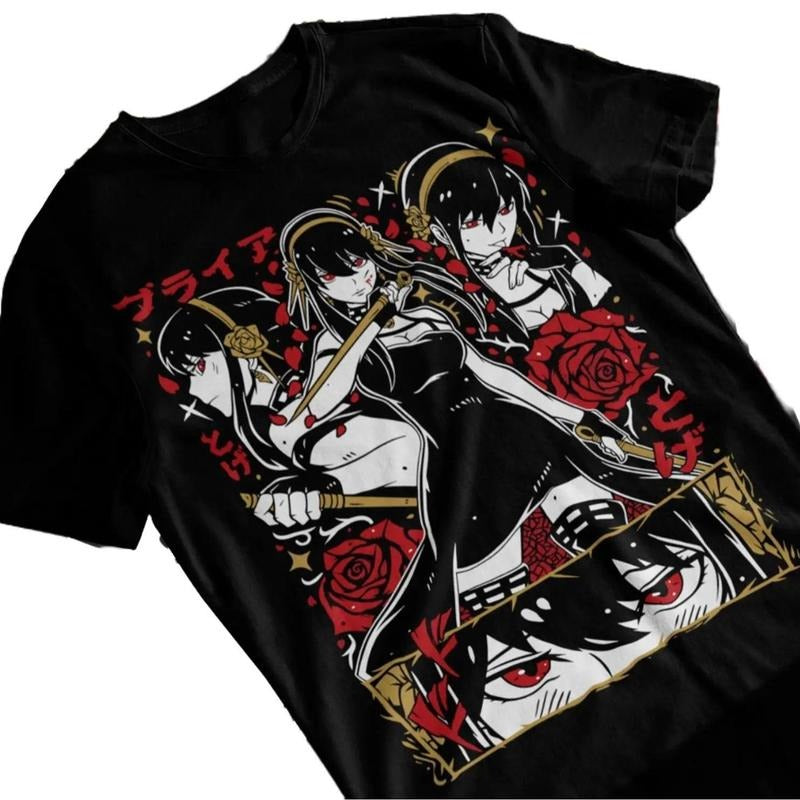 Spy X Family  Anime Unisex Tee - Yor T-Shirt Loid Anya Bon Forger Sweatshirt, Hoodie, Comfort Colors