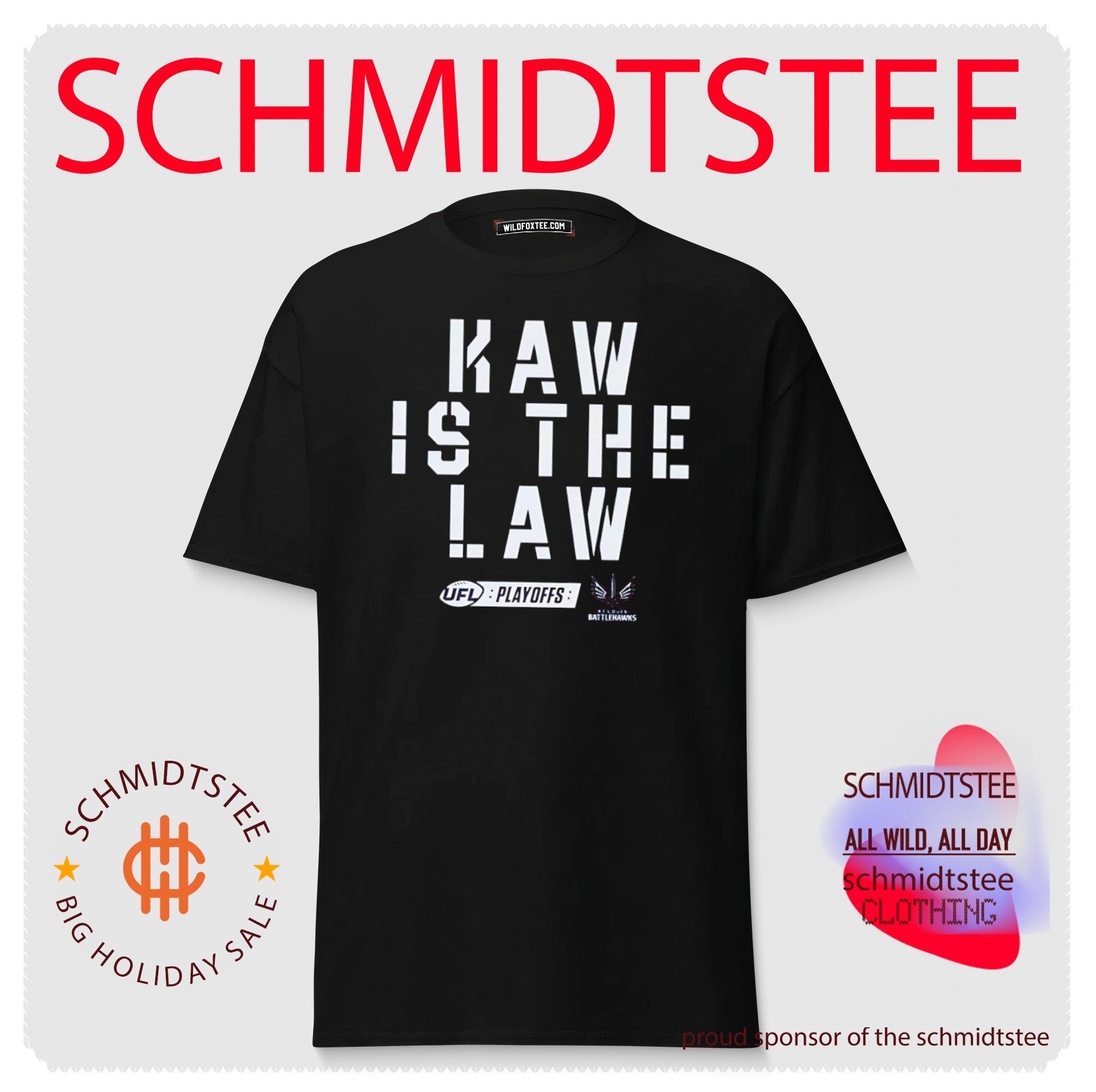 St. Louis Battlehawks 2026 Playoffs Kaw Is The Law shirt
