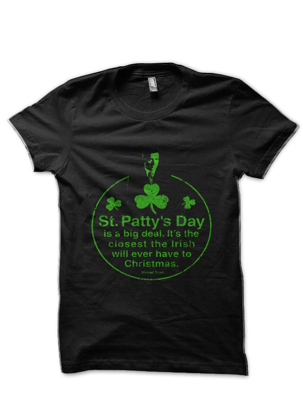 St. Pattyâ€™s Black Half Sleeve T-Shirt Hoodie, Sweatshirt | CoreVibeTees.com