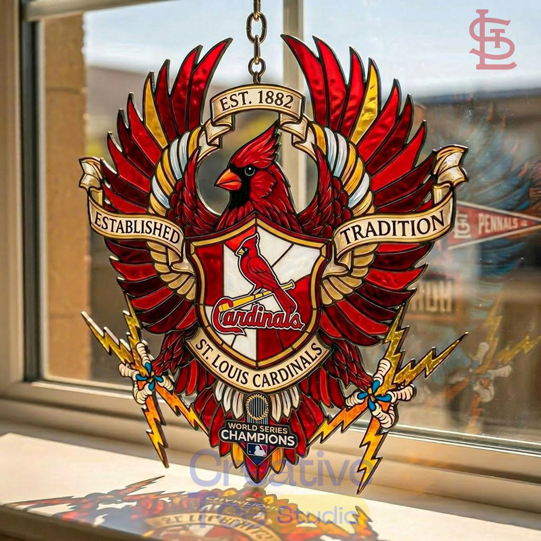 St. Louis Cardinals Premium Suncatcher Home Decor