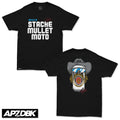 Stache Mullet Moto - AP7 Tee Hoodie, Sweatshirt | CoreVibeTees.com (Image 1)