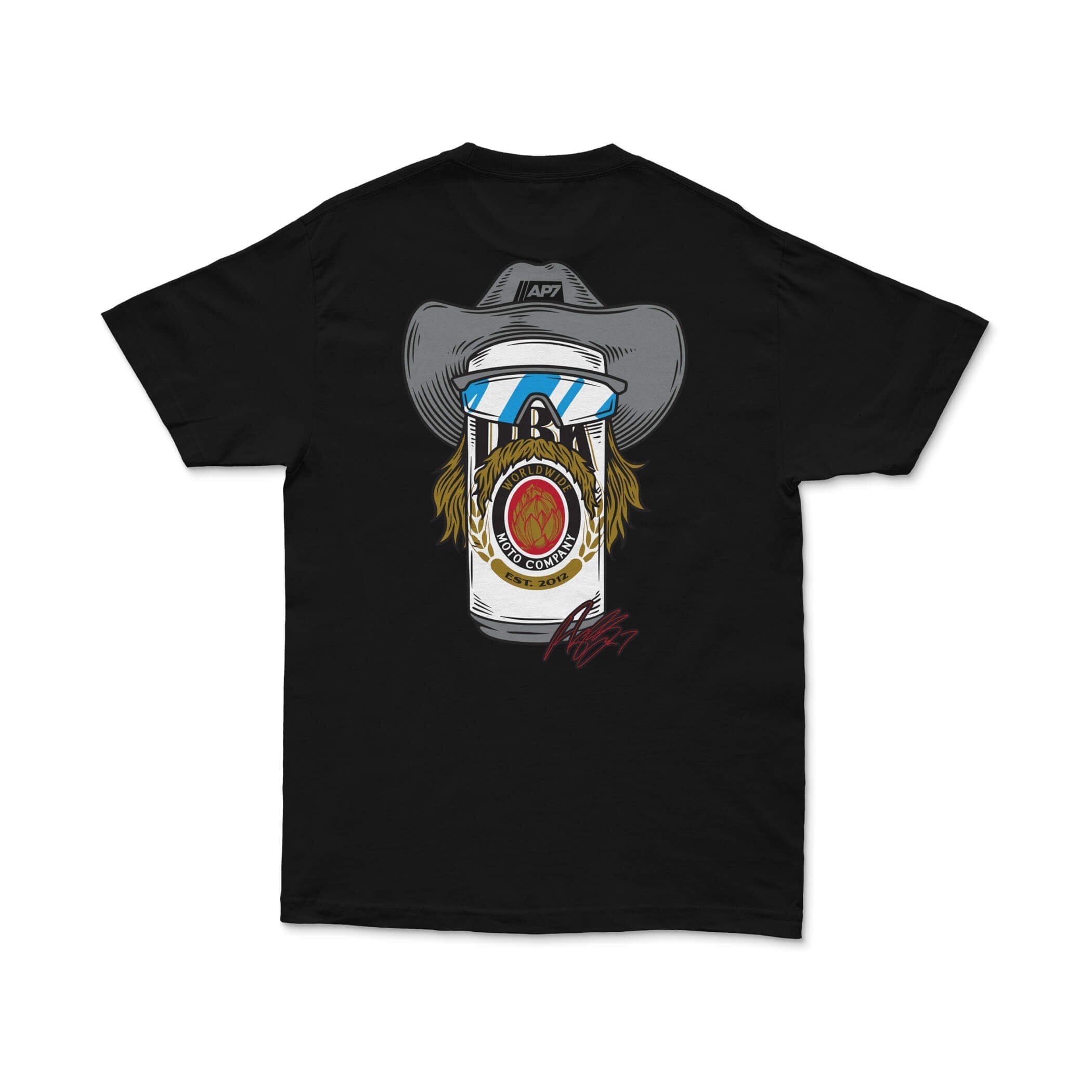 Stache Mullet Moto - AP7 Tee Hoodie, Sweatshirt | CoreVibeTees.com (Image 3)