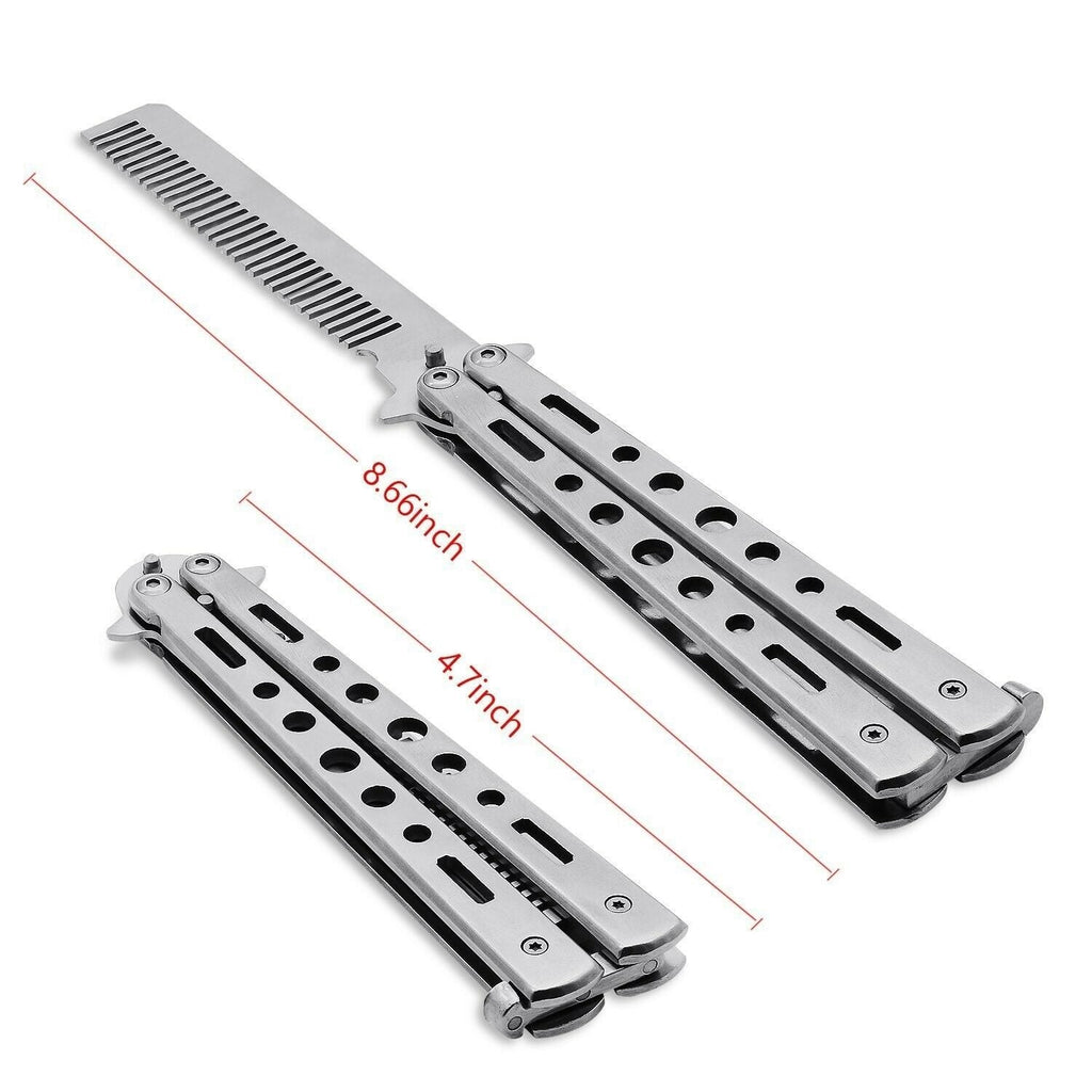 Novelty Stainless Steel Balisong Hair Comb T-Shirts, Hoodie, Sweatshirt | CoreVibeTees.com (Image 4)