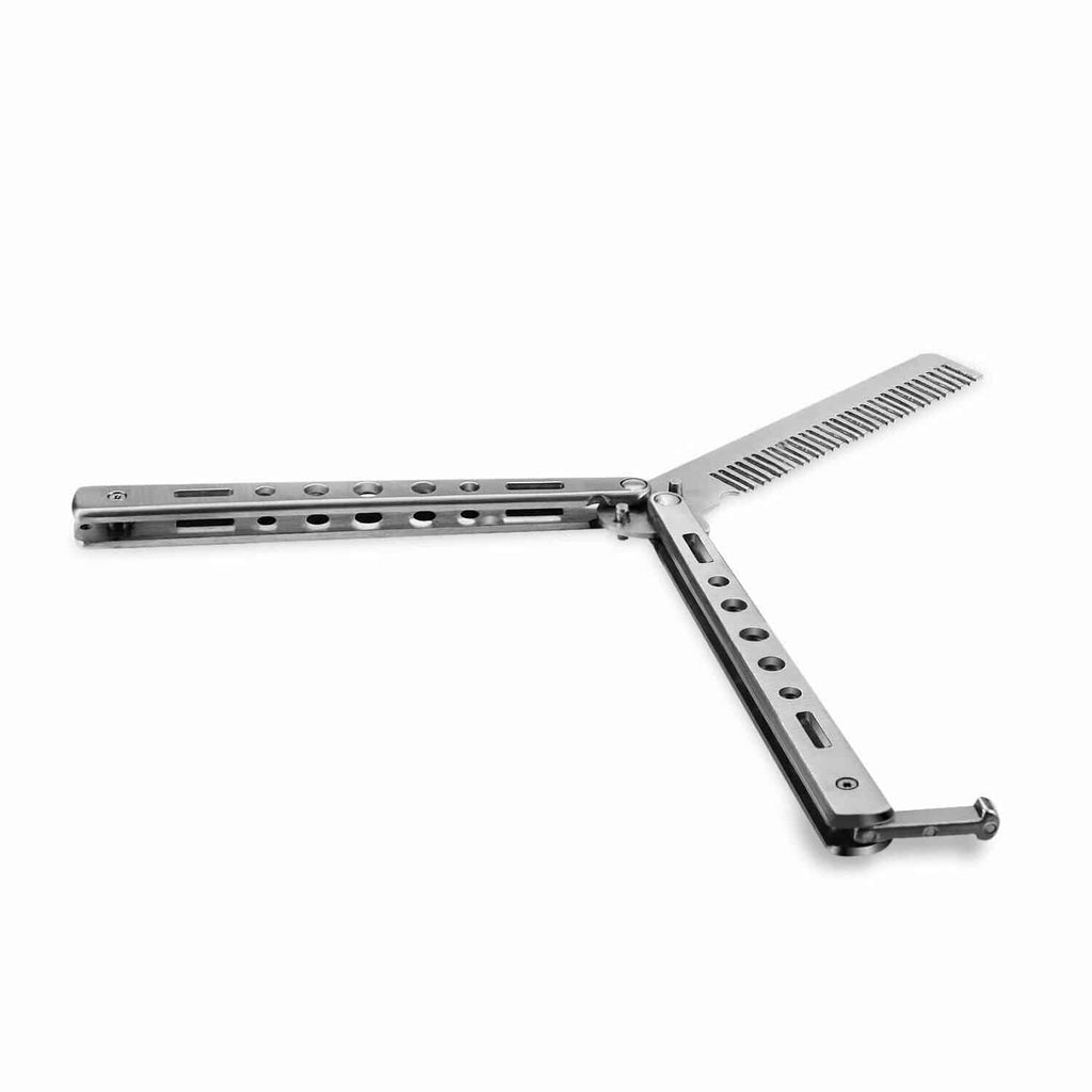 Novelty Stainless Steel Balisong Hair Comb T-Shirts, Hoodie, Sweatshirt | CoreVibeTees.com (Image 3)