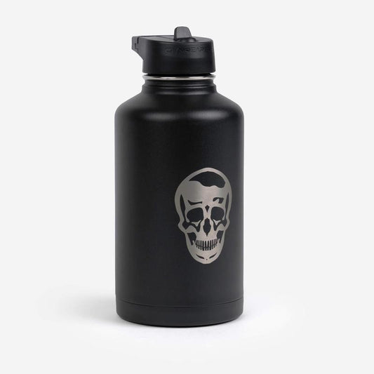 Stainless Steel Water Bottle - 64 oz Capacity for Sports & Outdoor Activities