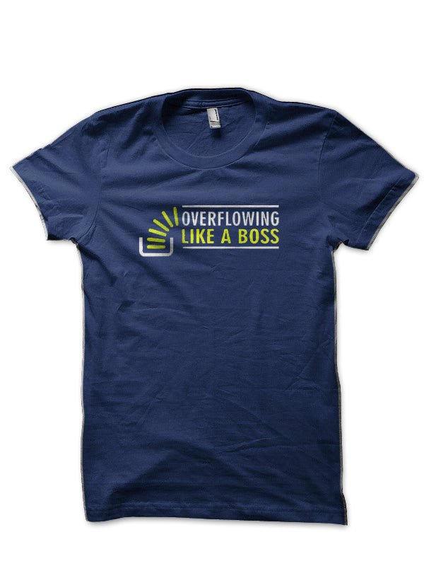 Stake Overflow Navy Blue T-Shirt Hoodie, Sweatshirt | CoreVibeTees.com