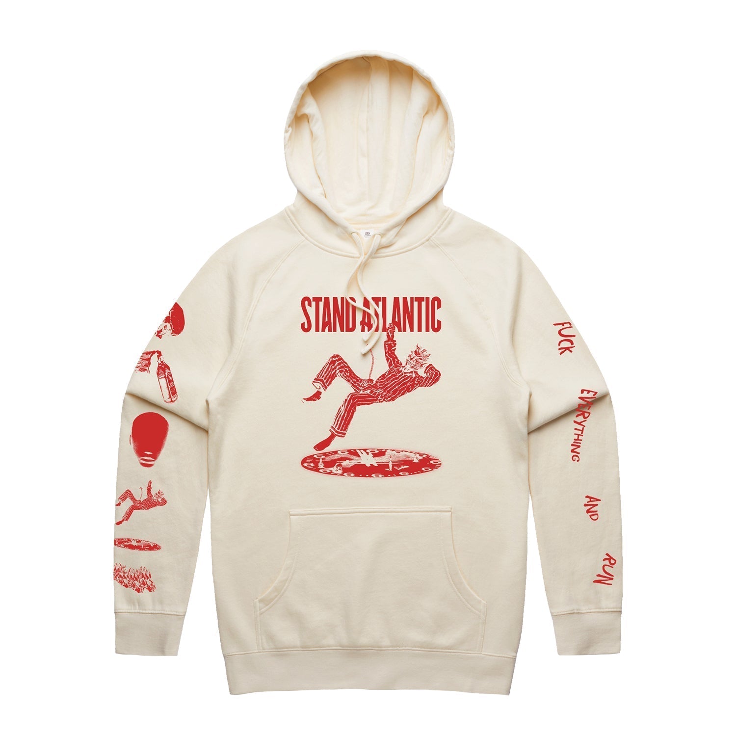 f.e.a.r. Hoodie (Beige) T-Shirts, Sweatshirt | CoreVibeTees.com (Image 1)