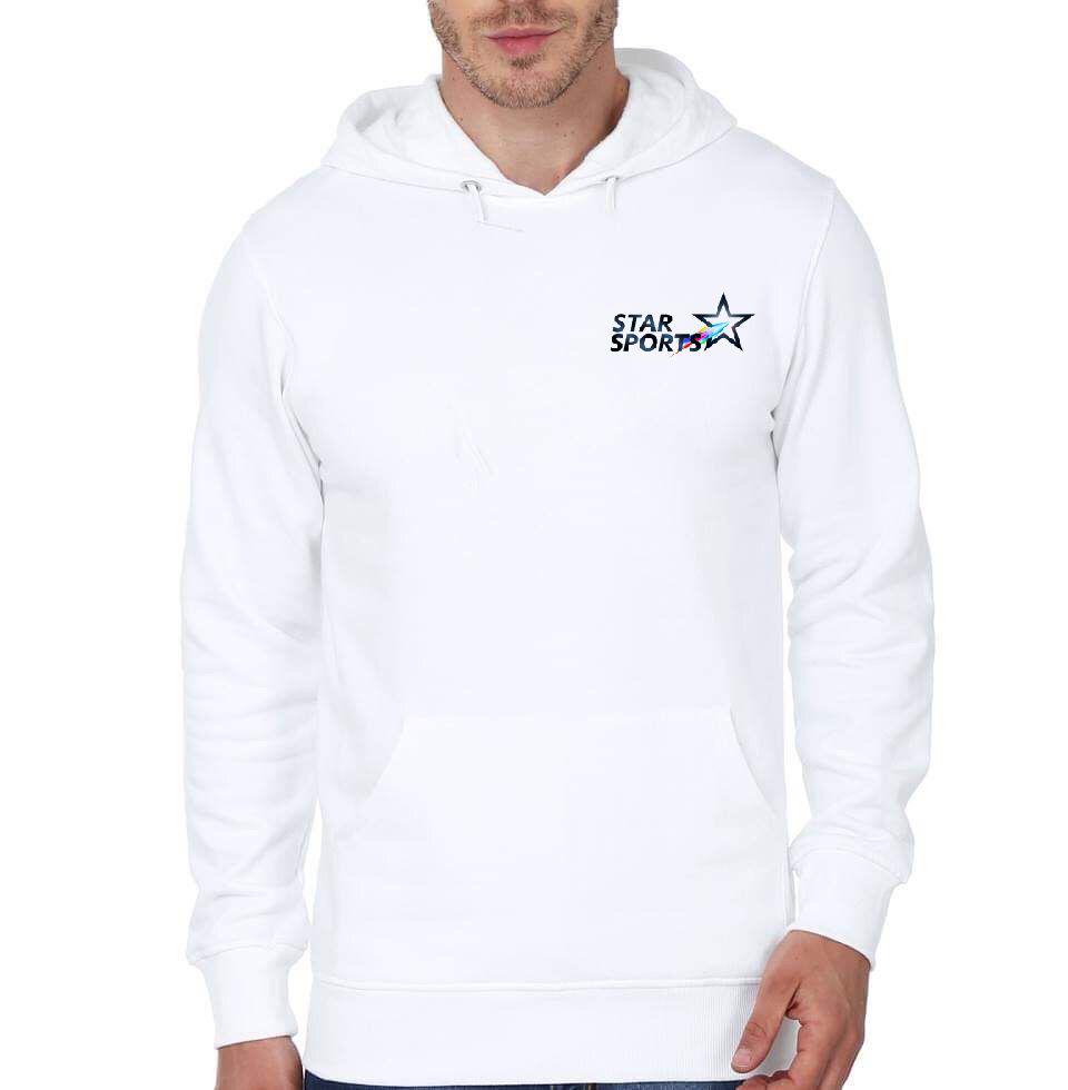 Star Sports Crew White Hoodie T-Shirts, Sweatshirt | CoreVibeTees.com