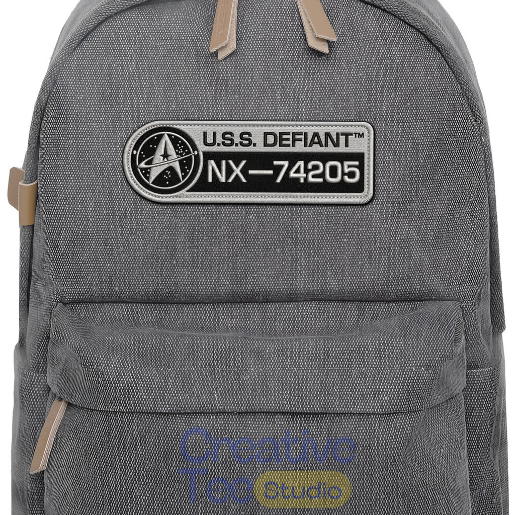 Star Trek U.S.S. Defiant NX-74205 Embroidered Iron-On Patch