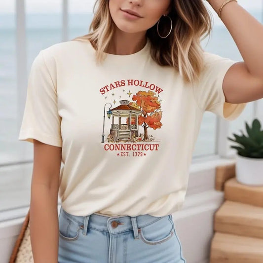 Star's Hollow Luke's, Gilmore Girls Sweatshirts, Autumn Festival Shirts, Connecticut EST. 1779 Tee, Halloween Gift, shirt trend