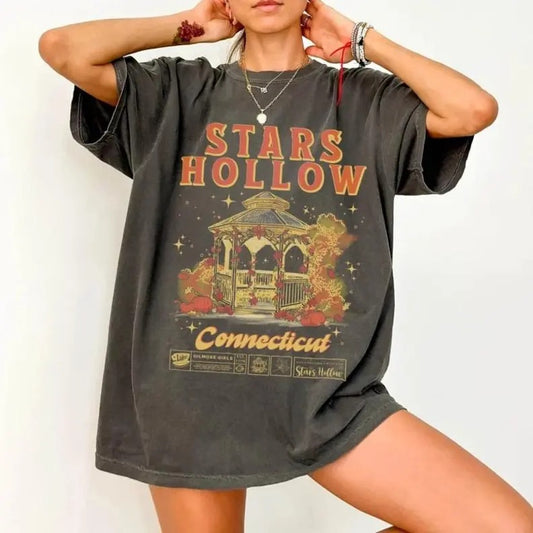 Stars Hollow shirt, Stars Hollow Connecticut, Gilmore girls, Lukes Diner trendy shirt,shirt trend