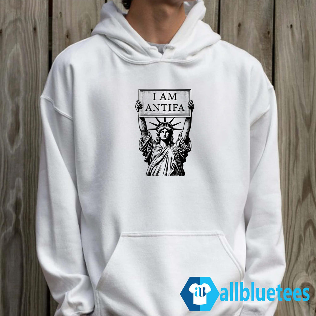 Statue Of Liberty I Am Antifa Shirt