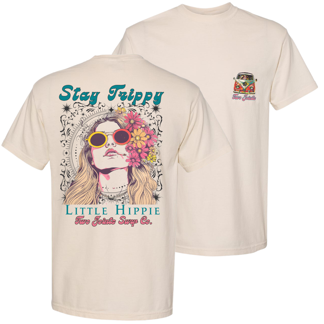 Stay Trippy, Little Hippie Tee Hoodie, Sweatshirt | CoreVibeTees.com