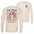 Stay Trippy, Little Hippie Long Sleeve Tee Hoodie, Sweatshirt | CoreVibeTees.com
