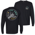 Stay Vibed Long Sleeve Tee Hoodie, Sweatshirt | CoreVibeTees.com