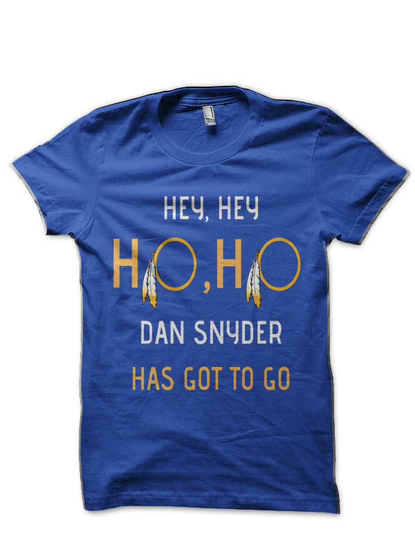 Fire Dan Snyder Redskins Tee Royal Blue T-Shirt Hoodie, Sweatshirt | CoreVibeTees.com
