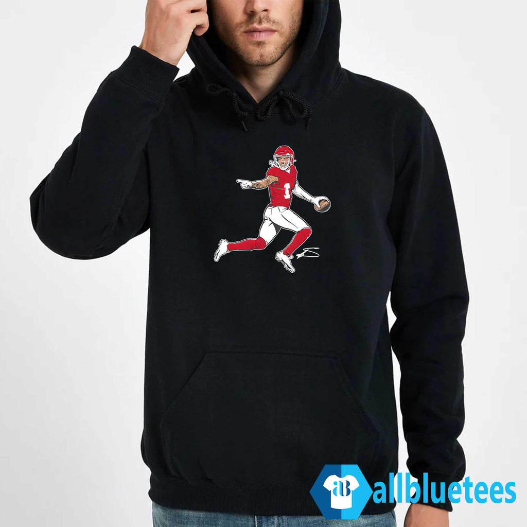 Stefon Diggs Houston Superstar Pose Shirt