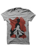 Steins Gate Grey  Half Sleeve T-Shirt Hoodie, Sweatshirt | CoreVibeTees.com