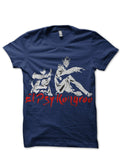 Steins Gate Navy Blue Half Sleeve T-Shirt Hoodie, Sweatshirt | CoreVibeTees.com