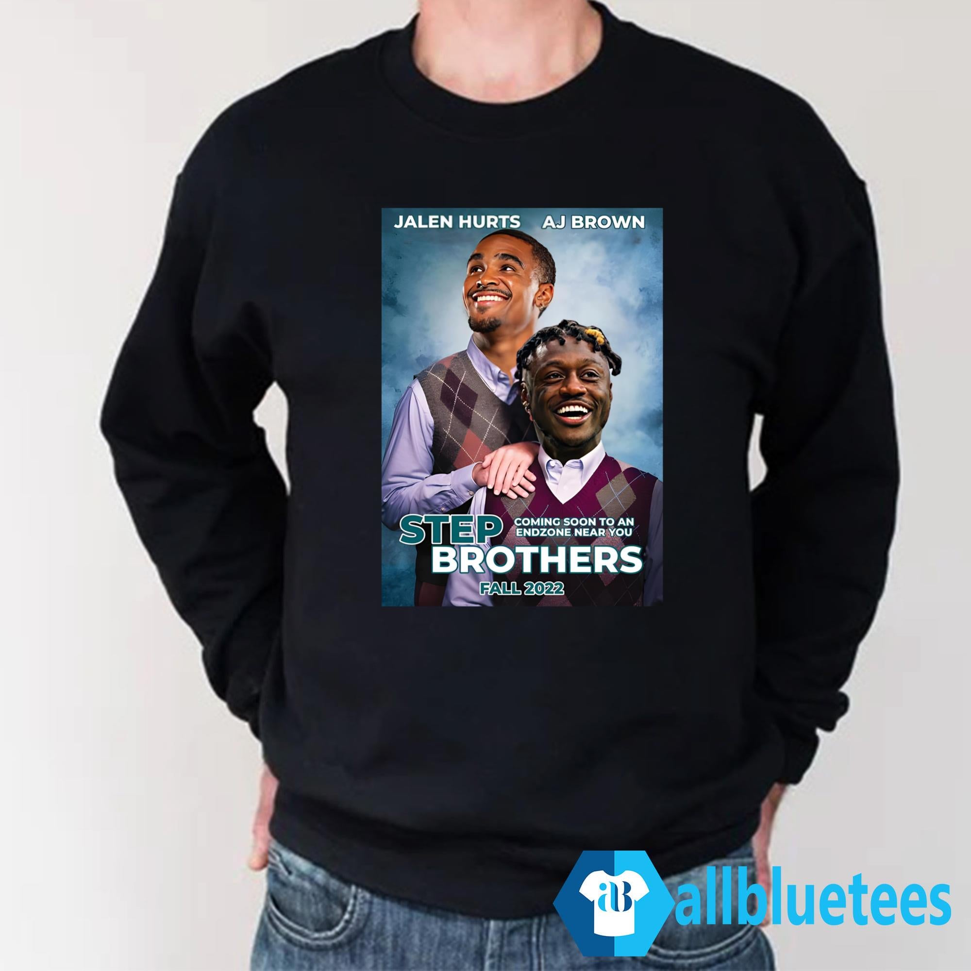 Step Brothers Jalen Hurts AJ Brown Shirt
