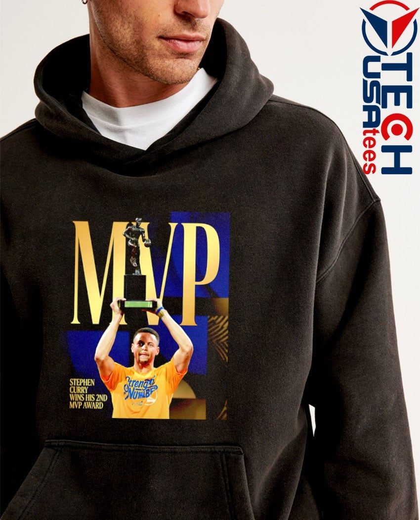 Stephen Curry wins his 2nd MVP Award shirt