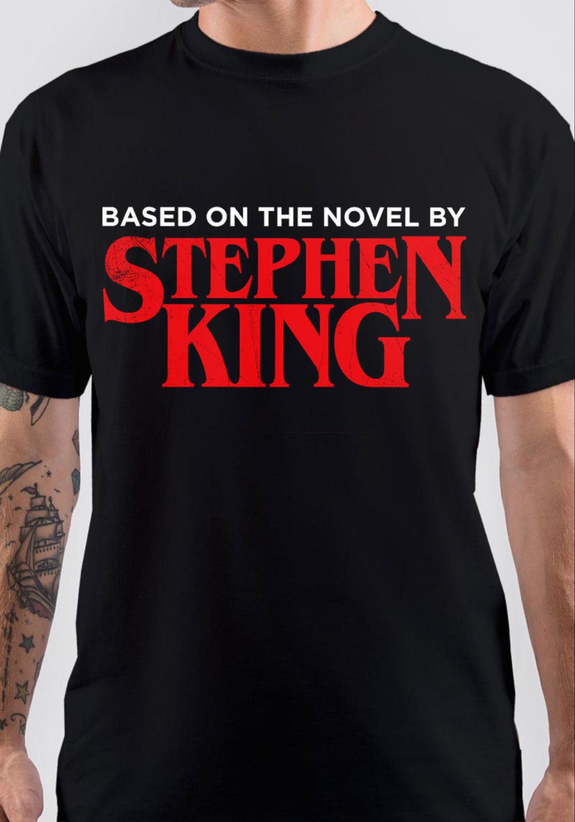 Stephen King Black T-Shirt Hoodie, Sweatshirt | CoreVibeTees.com