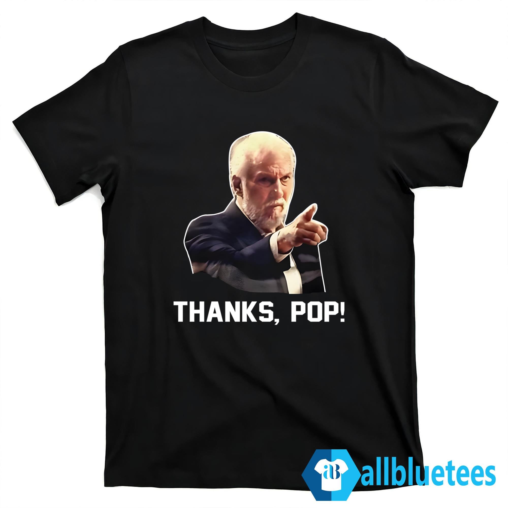 Steve Kerr Thanks Pop Shirt
