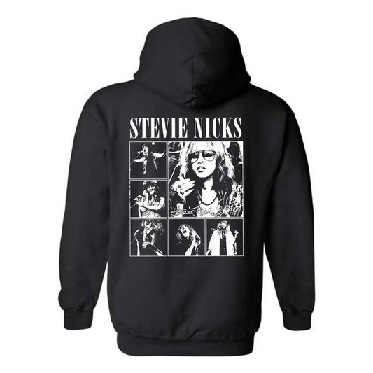 Stevie Nicks Hoodie - Iconic Photo Collage Design, Perfect for Music Fans, Ideal for Casual Wear, Comfortable and Stylish, Hoodie For Men, Hoodie For Women Menswear Sweaters