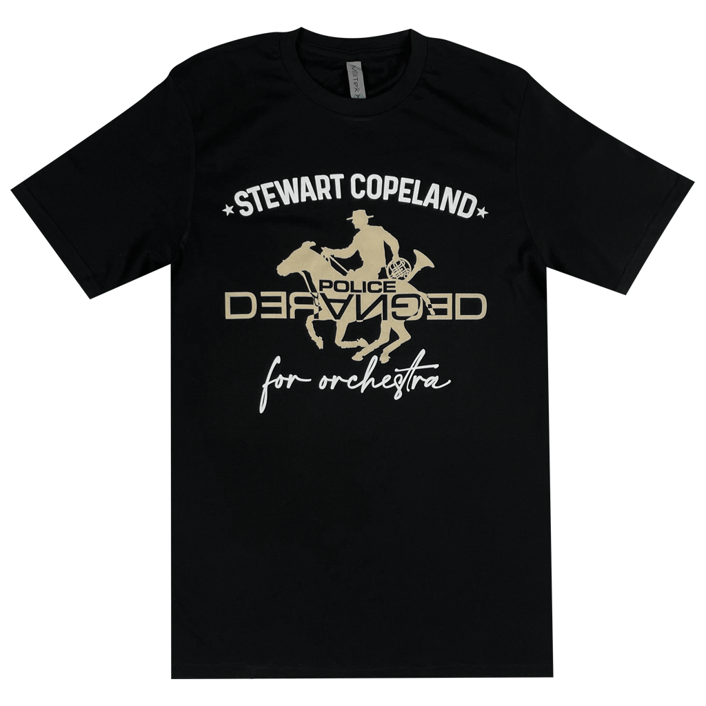 Police Deranged Black T-Shirt Hoodie, Sweatshirt | CoreVibeTees.com (Image 1)