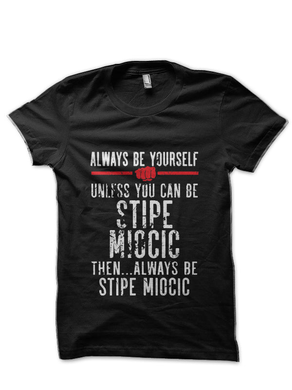 Stipe Miocic Black T-Shirt Hoodie, Sweatshirt | CoreVibeTees.com