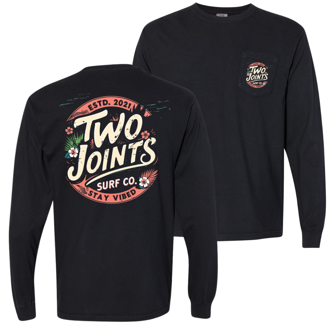Stoked Long Sleeve Tee Hoodie, Sweatshirt | CoreVibeTees.com