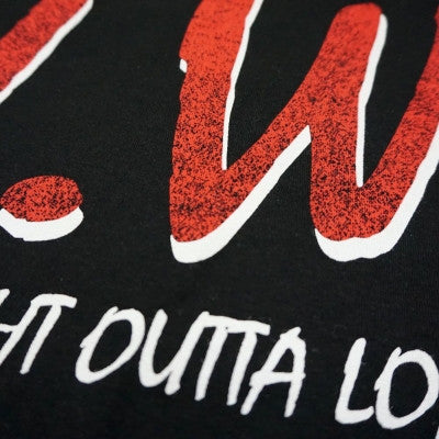 Straight Outta Long Beach T-shirt (Black) Hoodie, Sweatshirt | CoreVibeTees.com (Image 2)
