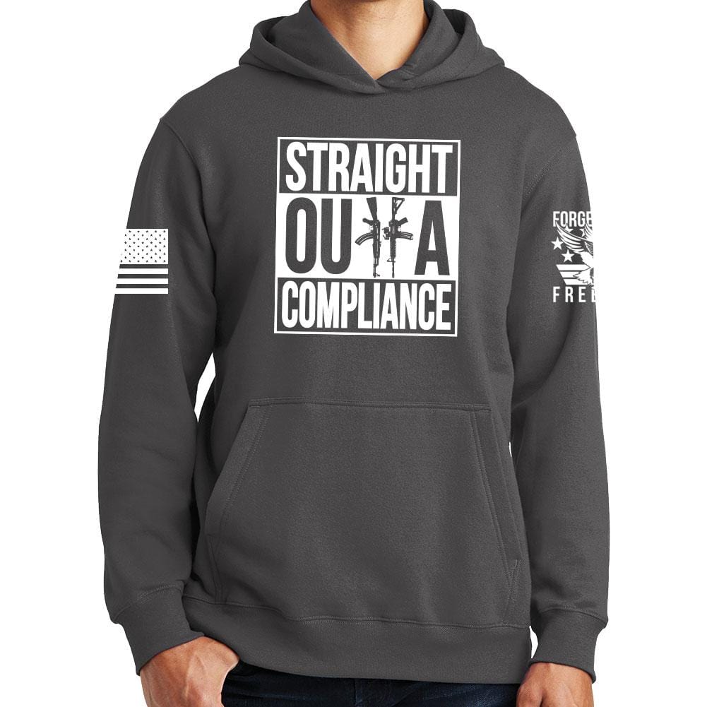 Straight Outta Compliance Hoodie Style001 T-Shirts, Sweatshirt | CoreVibeTees.com (Image 2)