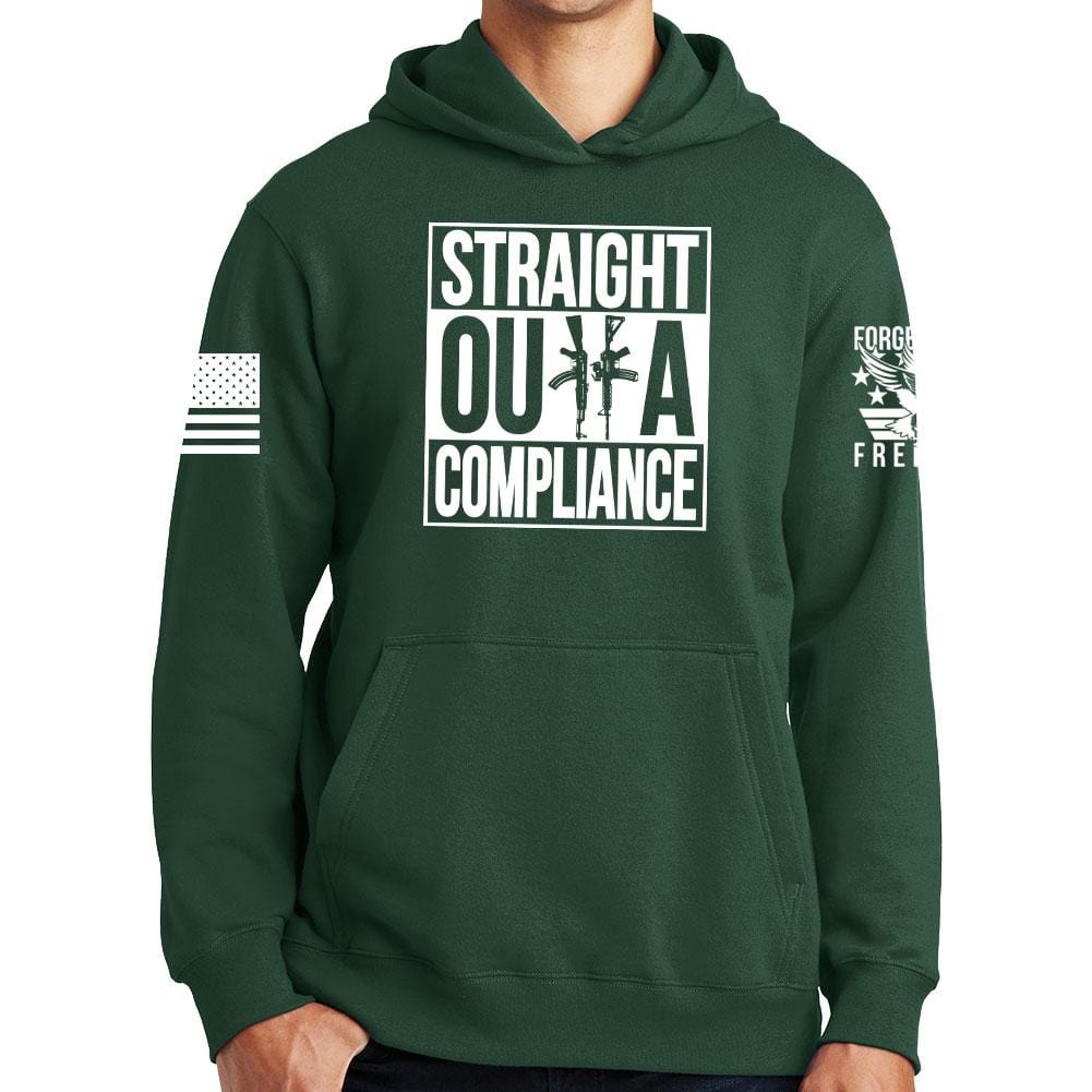 Straight Outta Compliance Hoodie Style001 T-Shirts, Sweatshirt | CoreVibeTees.com (Image 3)