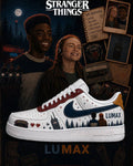 Stranger Things Lu and Max Special AF1 Shoes
