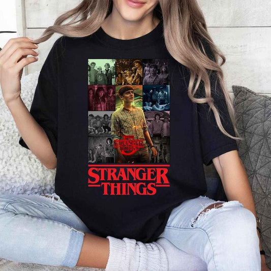 Stranger s1-s5  T Shirt Things T Shirt, Movie Stranger T Shirt Sweatshirt Hoodie