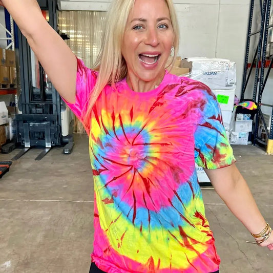 Strawberry Blast Tie-Dye Tee