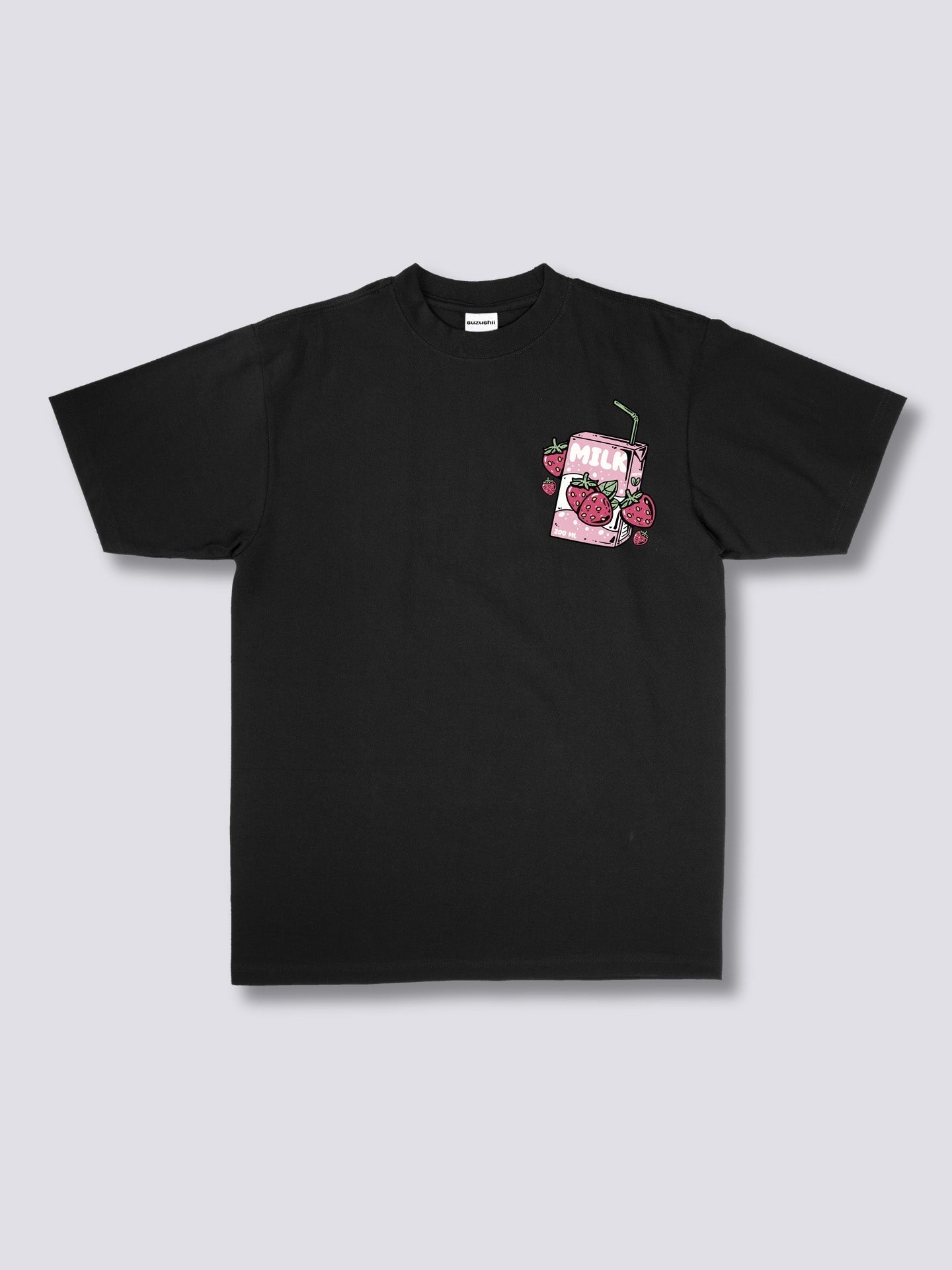 Strawberry Milk Back T-Shirt Hoodie, Sweatshirt | CoreVibeTees.com (Image 4)