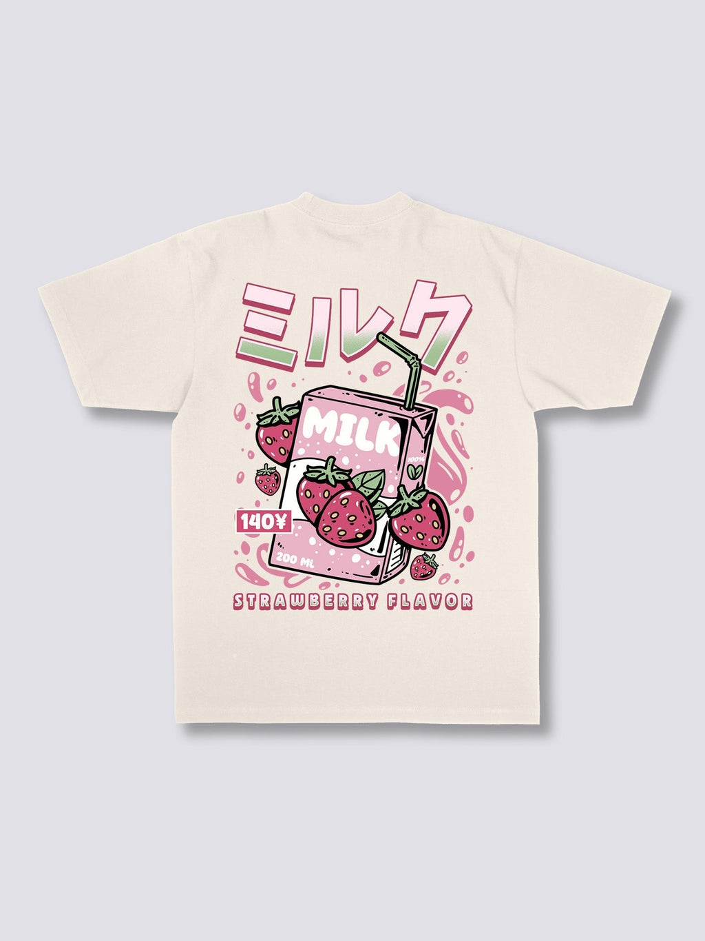 Strawberry Milk Back T-Shirt Hoodie, Sweatshirt | CoreVibeTees.com (Image 5)