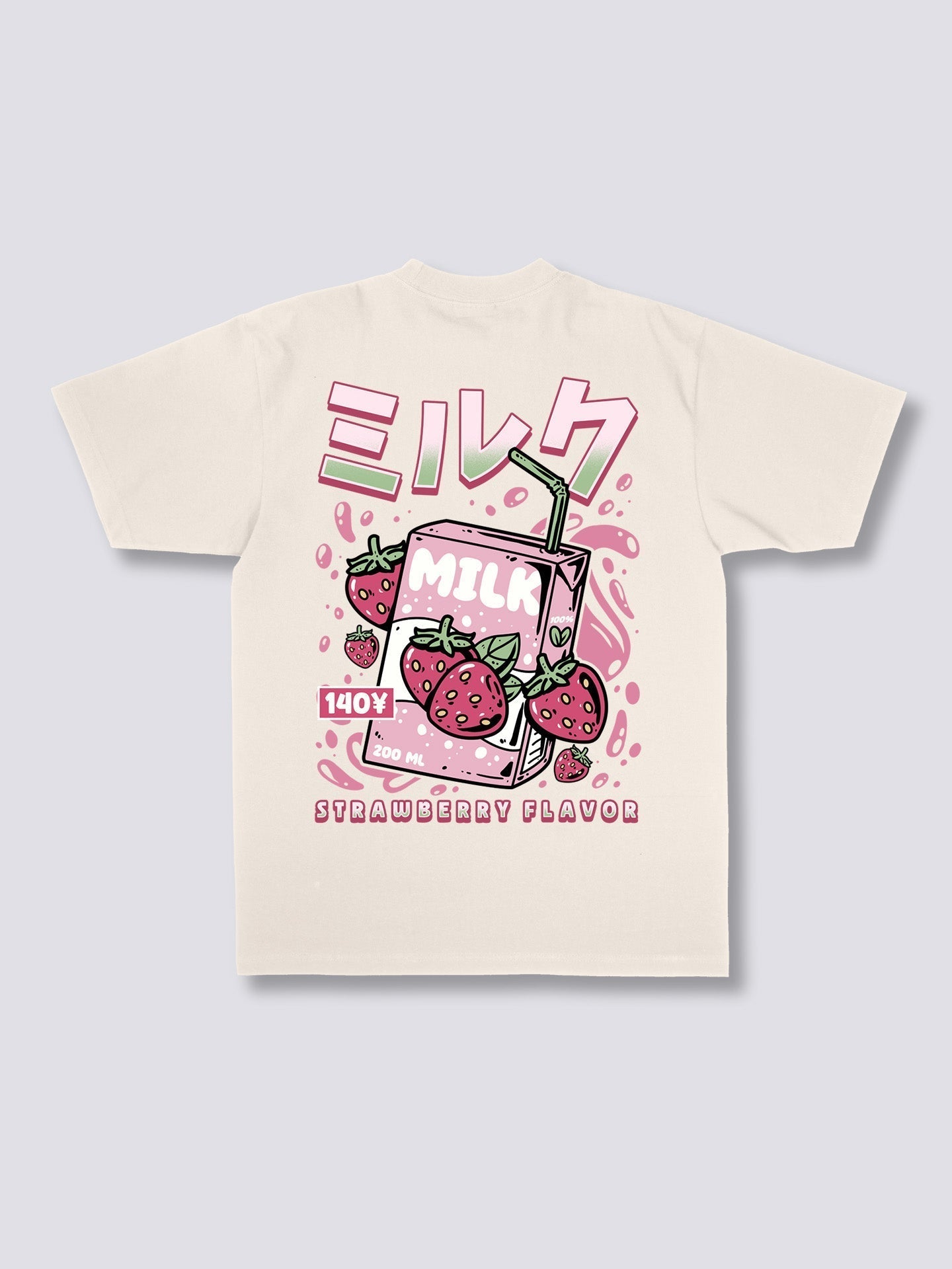 Strawberry Milk Back T-Shirt Hoodie, Sweatshirt | CoreVibeTees.com (Image 5)