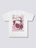 Strawberry Milk Back T-Shirt Hoodie, Sweatshirt | CoreVibeTees.com (Image 1)