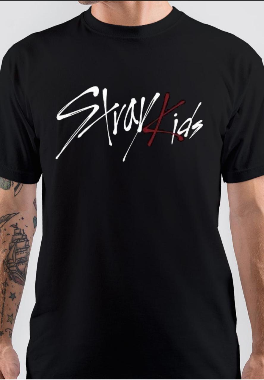 Stray Kids Black T-Shirt Style001 Hoodie, Sweatshirt | CoreVibeTees.com
