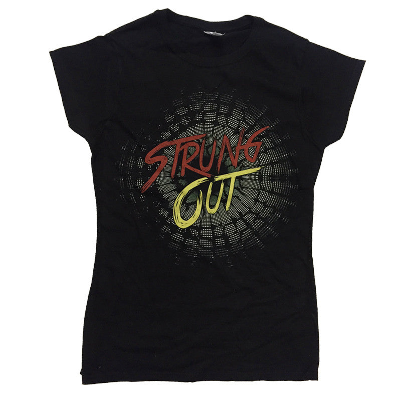 Strung Out 2016 Tour Womens T-shirt (Black) Hoodie, Sweatshirt | CoreVibeTees.com (Image 2)