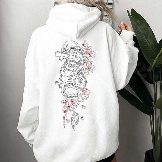 Studio Ghibli Haku Spirited Away Hoodie, Anime Ghibli Sweatshirt, Anime Studio Ghibli Friends Shirt, Anime Gift Men and Women T-shirt