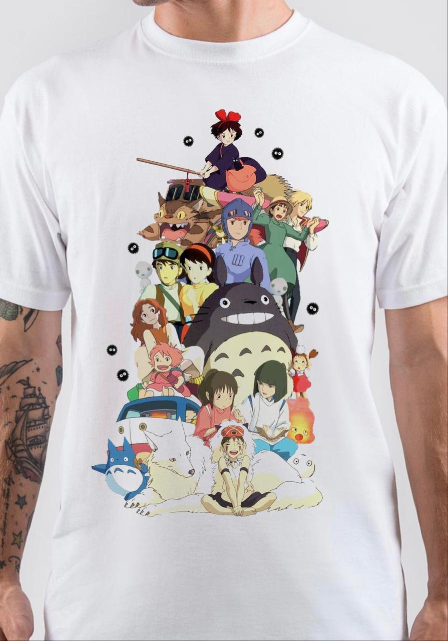 Studio Ghibli T-Shirt Hoodie, Sweatshirt | CoreVibeTees.com